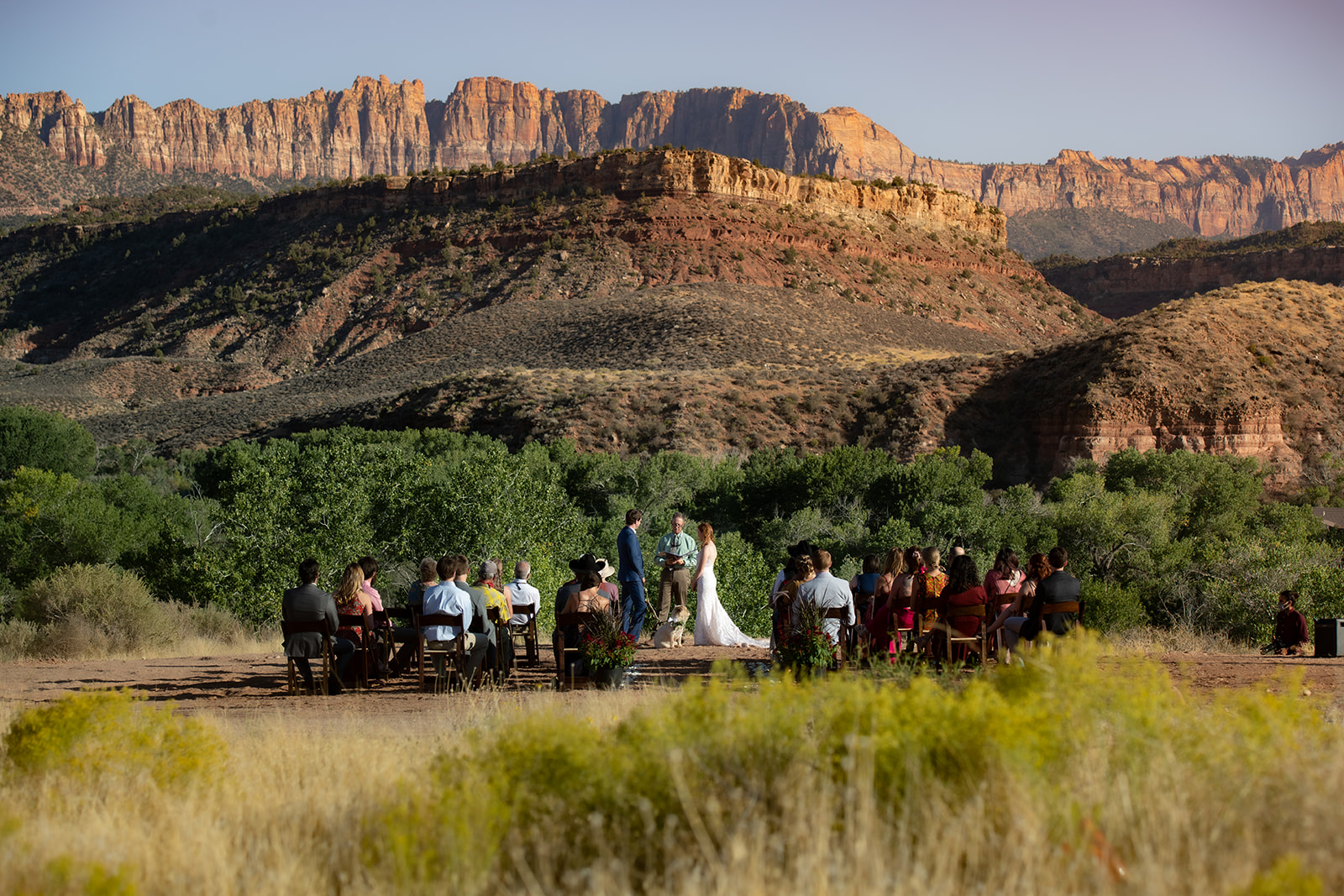 Red Rock Chalet, Zion National Park Wedding Venues, Zion Elopement, Zion Elopement Photographer