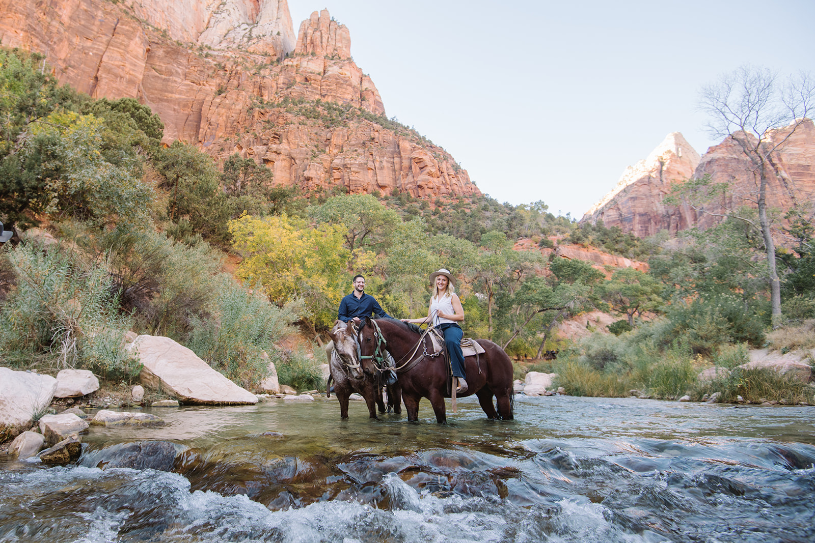 Zion Canyon Rides for Newlyweds